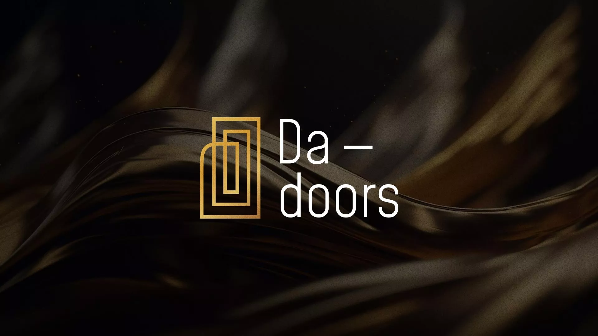 Разработка логотипа для компании «DA-DOORS» в Харабалях